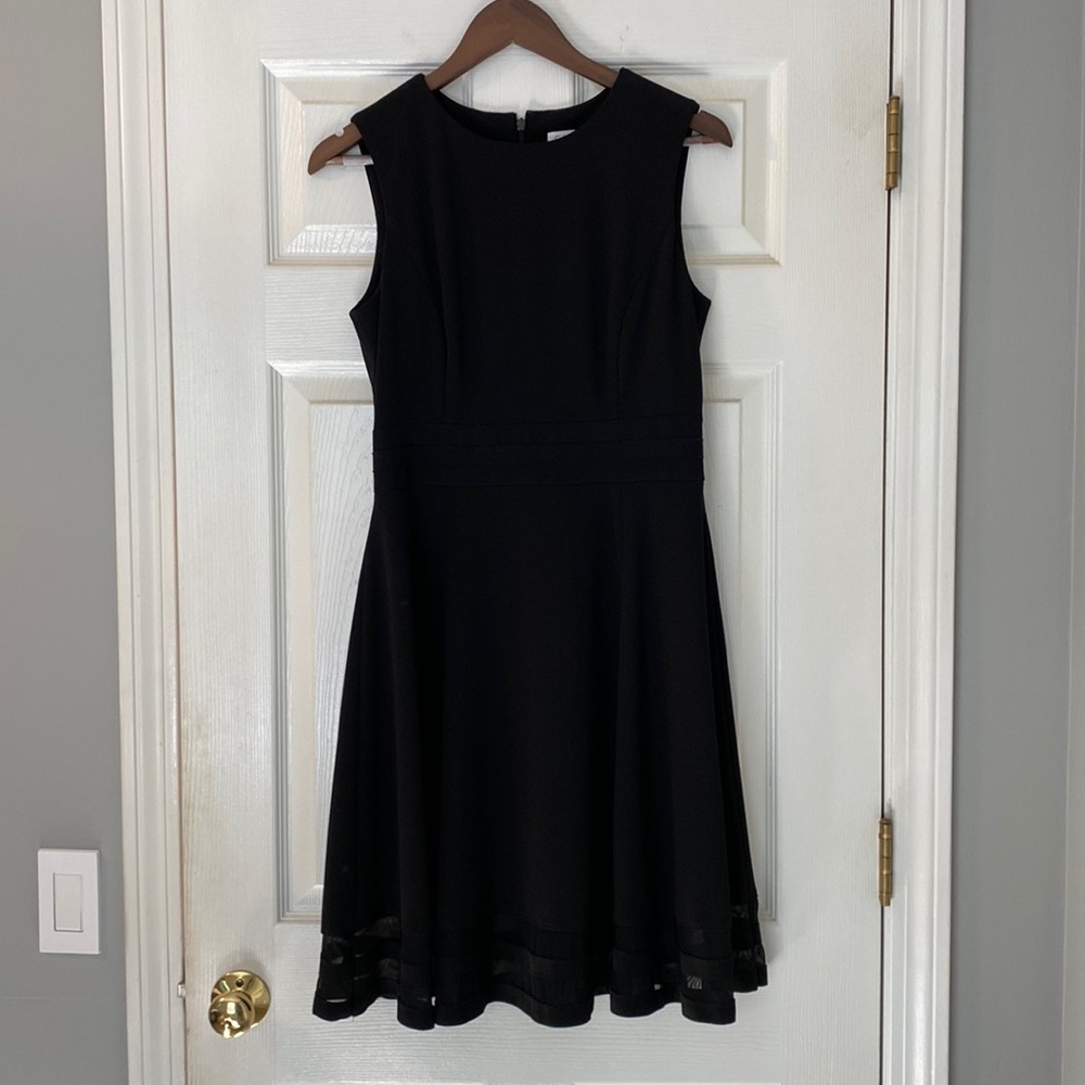 Black Calvin Klein Cocktail Dresss